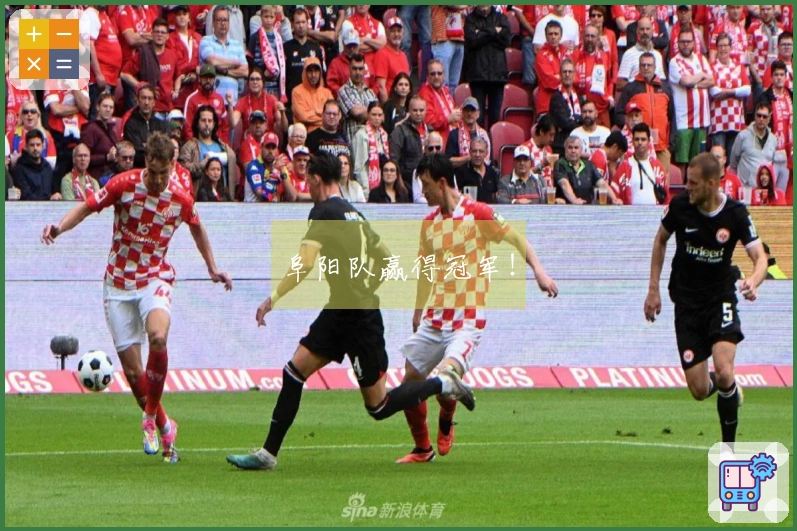 阜阳队赢得冠军！