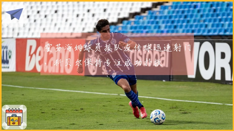 霍芬海姆球员接队友传球迅速射门，科贝尔保持专注成功扑救